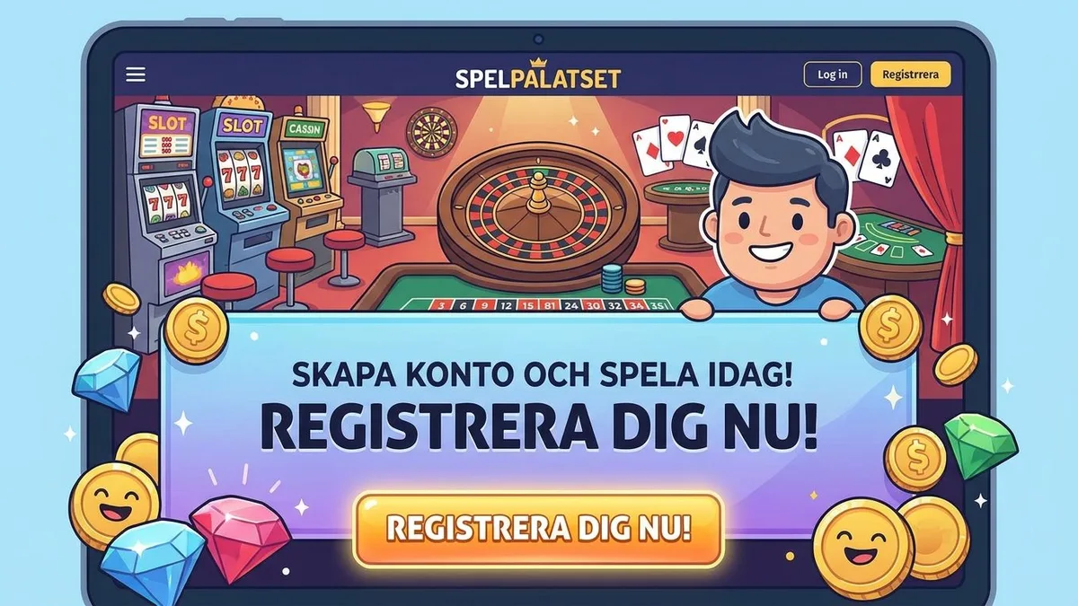 Registrera dig med bonus